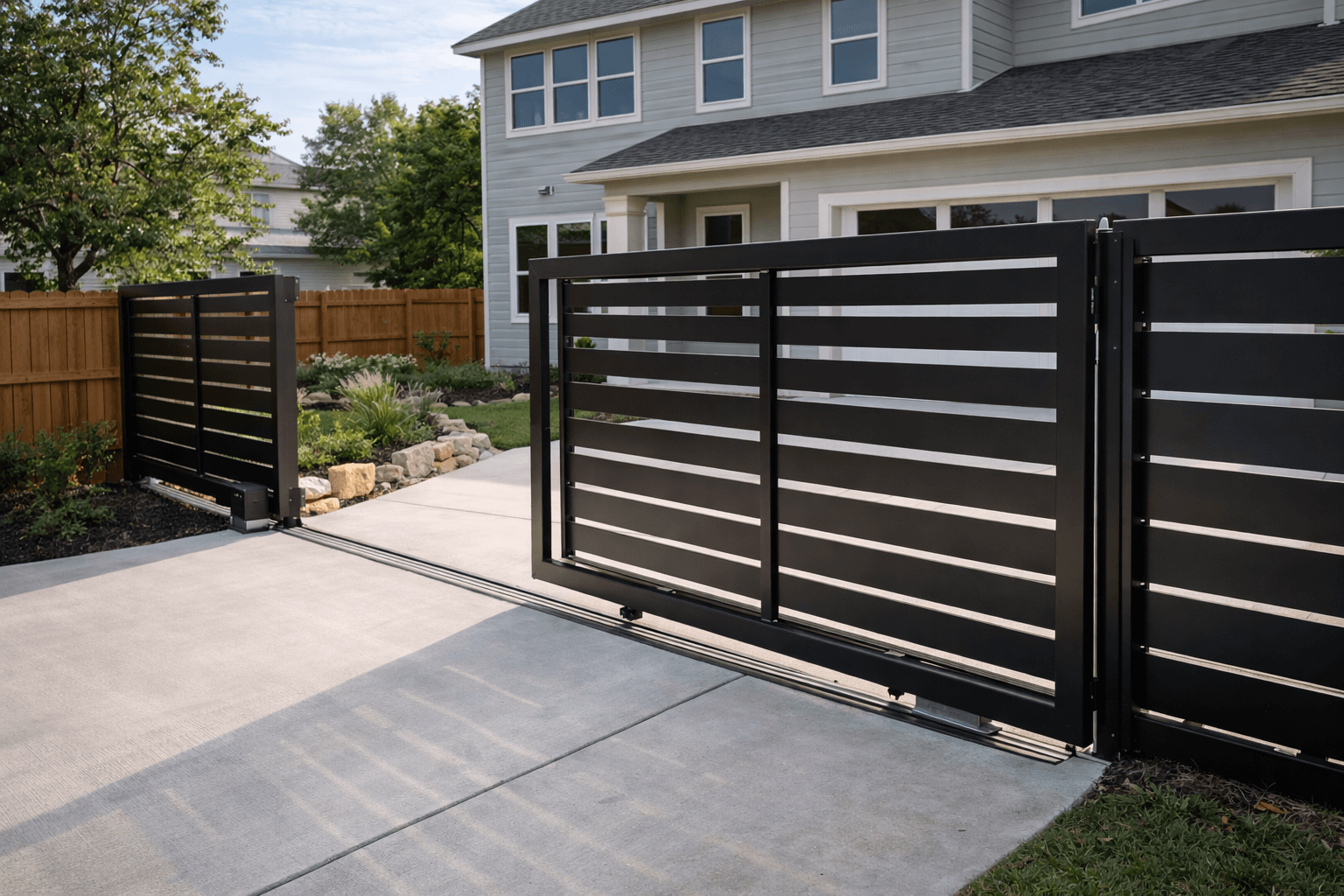 automatic gates process