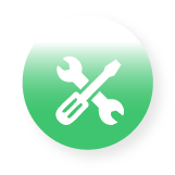 Post repair and replacement icon