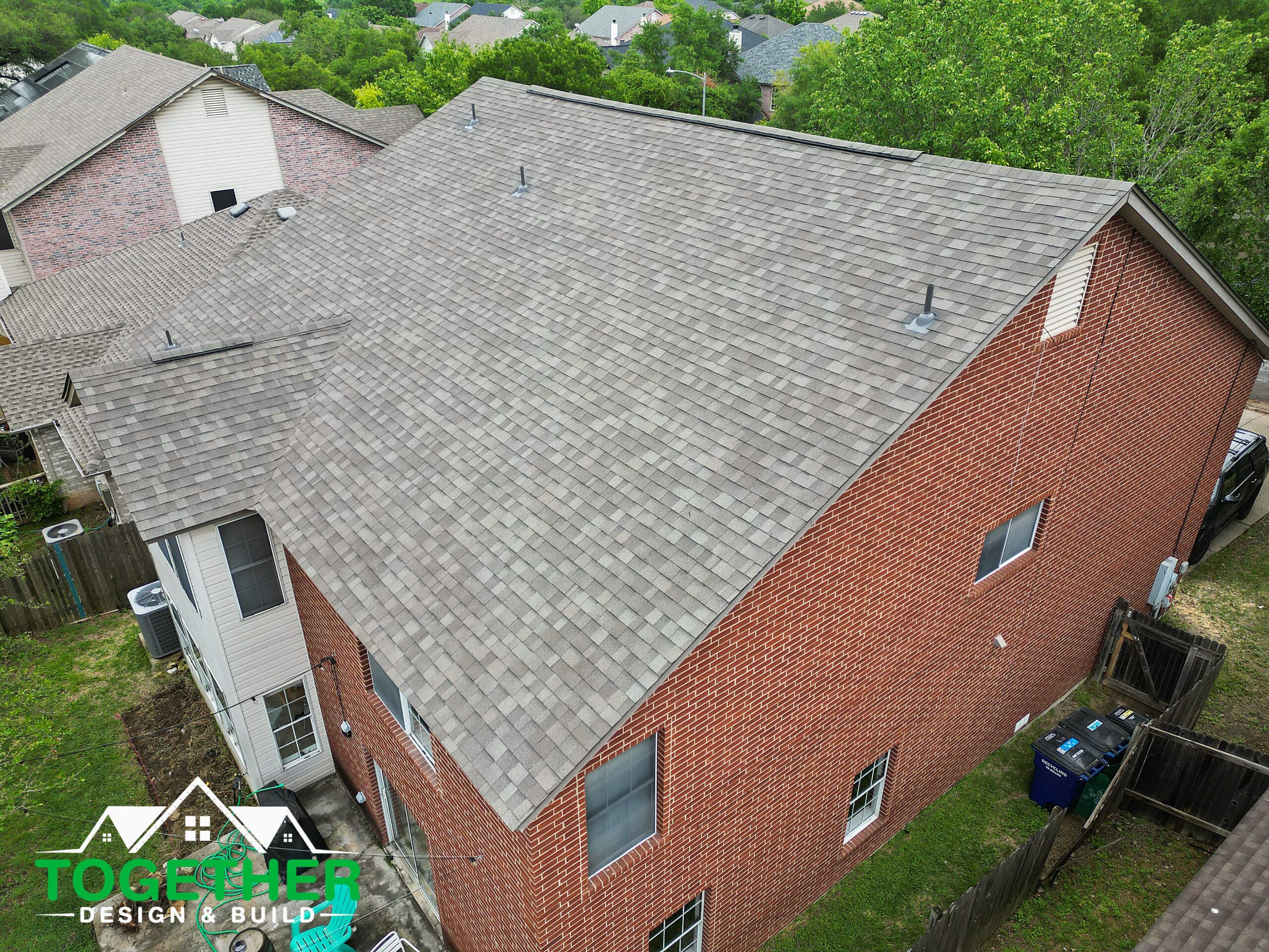 our roofing process picture