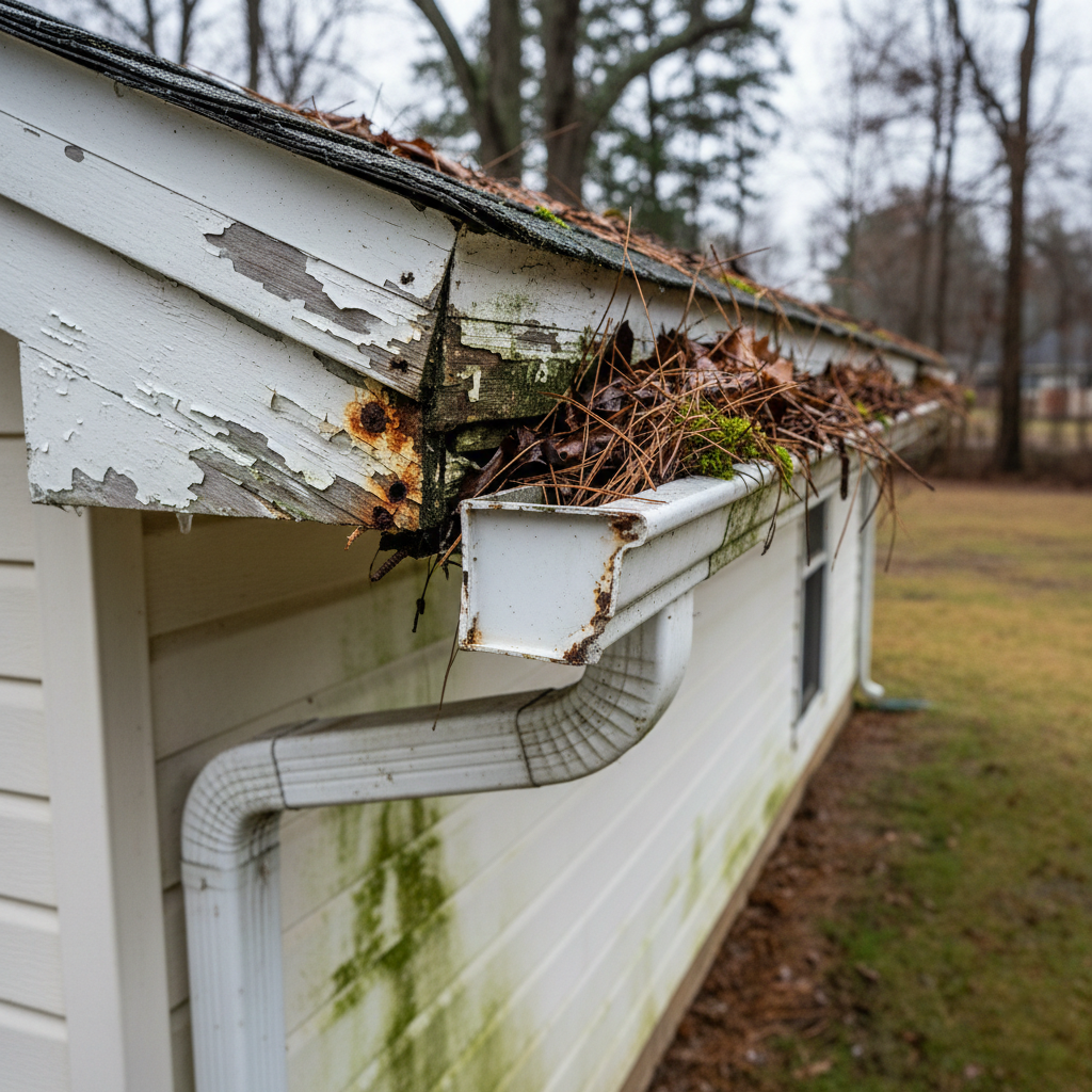 Gutters over 15 years old