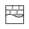 Retaining walls icon