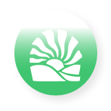 Sunset valley icon