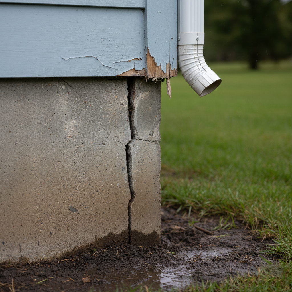 Visible cracks or separations