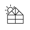 screen enclosure roof icon