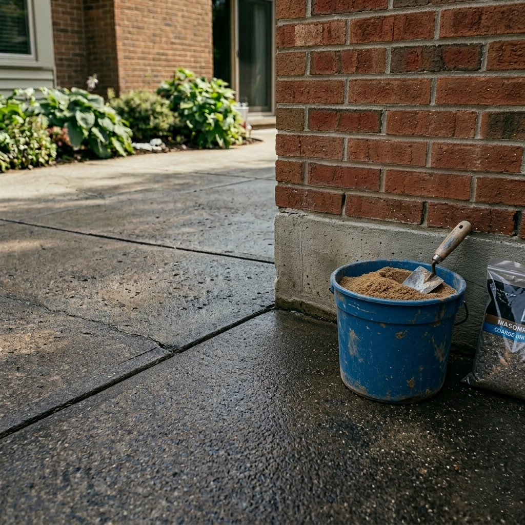 Avoid using de-icing salts