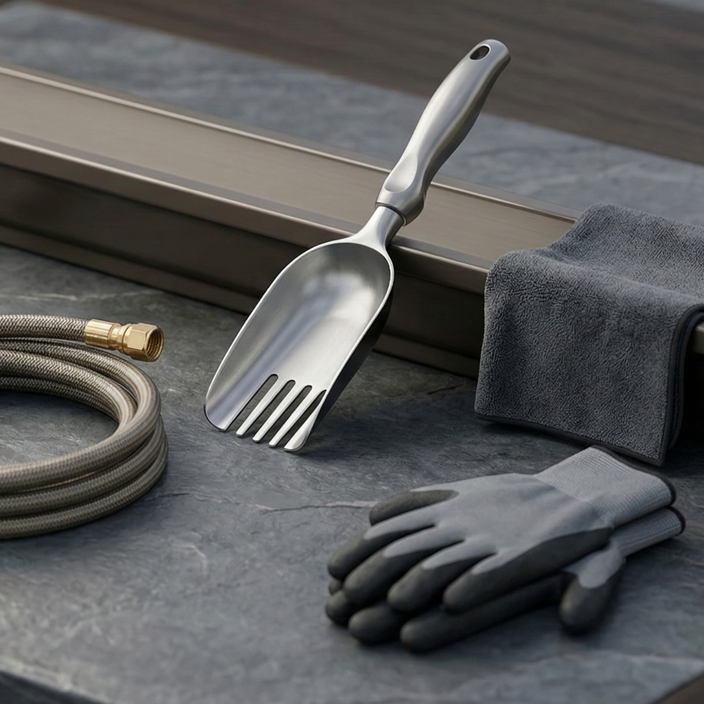 Gutter cleaning and maintenance